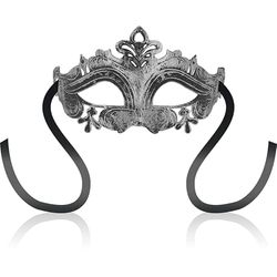 OHMAMA MASKS Antifaz Estilo VENECIAN - Silver