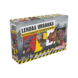 CMON CMND1221 2. Edition-Urban Legends Game, Multicoloured, 1. Zombicide