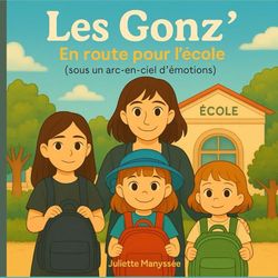 Les Gonz': En route pour l’école. (Sous un arc en ciel d’émotions)