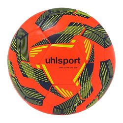 uhlsport Ultra Lite Soft 290 Football Enfants, Fluo Orange/Marine, 4