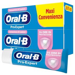 Oral-B Pro-Expert Dentifricio SENSIBILITÀ, Sapore Eucalipto & Menta Piperita. 2x75ml