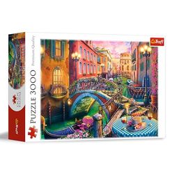 Trefl - Avond in Venetië - Puzzel met 3000 stukjes - Italië, DIY puzzel, Klassieke puzzel voor volwassenen en kinderen vanaf 15 jaar