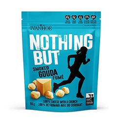 Ivanhoe 'Nothing But' Shelf-Stable Cheese Snacks Nothing But Pouches - Smoked Gouda 60g