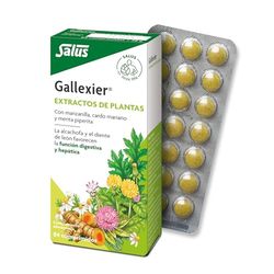 Salus - Gallexier Multivitaminas - 84 Comprimidos - Contribuye al Buen Funcionamiento del Sistema Digestivo - Elaborado a Base de Extracto de Cúrcuma, Alcachofa, Diente de León y Cardo Mariano