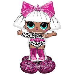 amscan 4302511 - Airloonz: Lol Doll Glam Diva folieballon P70 (88 cm x 119 cm)