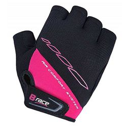 BONIN B-RACE 8055320657207 Handschoenen, uniseks, volwassenen, zwart en fuchsia, 3 mm