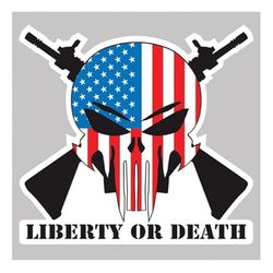 United States Tactical - Pegatinas Liberty or Death