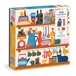 Galison 9780735374966 Kitchen Essentials Jigsaw Puzzle, Multicoloured, 500 Pieces