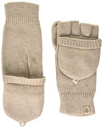 Roeckl Essentials handschoenen met capuchon voor dames, Cashmere, Eén maat