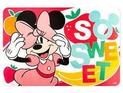 Lulabi Disney Minnie Happytime Lot de 12 sets de table en polypropylène, 45 x 30 cm