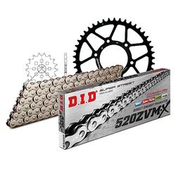 Kettingset DID staal 520ZVM-X / 112 eindeloos voor Aprilia MX 125 cc bouwjaar 2004-2009