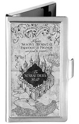 Buckle-Down Men's Business Card Holder-Harry Potter Money Brush, Multicoloured, 10 cm x 7 cm