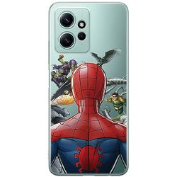ERT GROUP Funda para teléfono móvil Xiaomi REDMI Note 12 4G Original y con Licencia Oficial de Marvel con diseño Spider Man 004, parcialmente Transparente