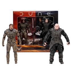 Dune, deuxième Partie Pack 2 Figurines Gurney Halleck & Rabban 18 cm