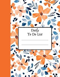 To Do List Notebook: Personal Daily Planner and Business Activities with Check Boxes 8.5 x 11 Inches