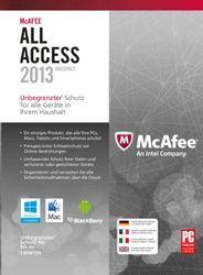 McAfee All Access Household 2013 (PC+Mac) [import allemand]