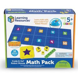 Learning Resources Code and Go Robot Mouse Math Pack