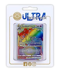 Mystibule VSTAR 200/195 Arc en Ciel Secrète - Ultraboost X Epée et Bouclier 12 Tempête Argentée - Coffret de 10 Cartes Pokémon Françaises