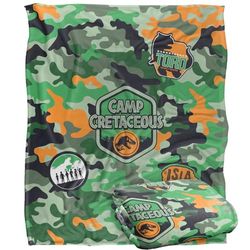 JURASSIC PARK CC Camo Pattern Silky Touch Super Soft Throw Blanket 152 x 127 cm