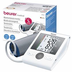 Beurer BM28 Upper Arm Blood Pressure Monitor with Patented Resting Indicator for Accuracy, Cuff Position Assistance and Colour-Coded Risk Indicator