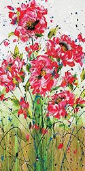 Clare Sykes kanvas, flerfärgad, 50 x 100 cm
