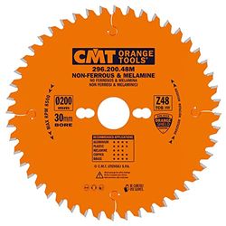 CMT Orange Tools 296.200.48 M – cirkelzaagblad 200 x 2,8 x 30 Z 48 TCG-6 graden
