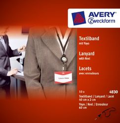 Avery 4830 strap - straps (Black)