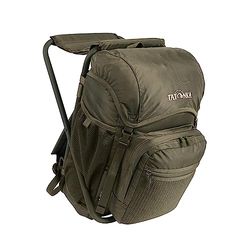 Tatonka FISCHERSTUHL Mochila+cadeira Trekking Packs, unissexo para adulto, azeitona, 42 cm