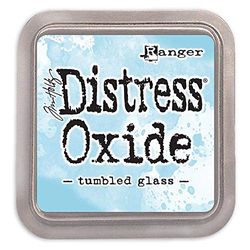 Vaessen Creative Distress Oxide TDO56287 Almofada de tinta, azul (Tumbled Glass)