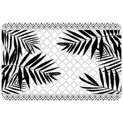 douceur d'Intérieur Déco-de-Maison Yantra Toalha de mesa (28,5 x 44 cm), castanho