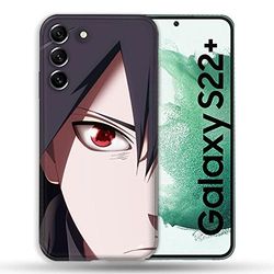 Cover per Samsung Galaxy S22 Plus Manga Naruto Sasuke Visage