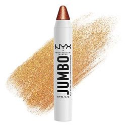 NYX Professional Makeup Matita Viso Illuminante Multi-Uso, Texture Cremosa, Con Olio di Jojoba e Finish Brillante, Jumbo Highlighter Stick, Tonalità: Flan