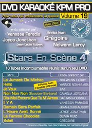 DVD Karaoké Kpm Pro Vol.19 "Stars en Scène 4"