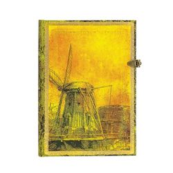 Paperblanks Hardcover Journal Rembrandt’s 350th Anniversary | Unlined | Midi (130 × 180 mm), PB5423-8 (Special Editions)