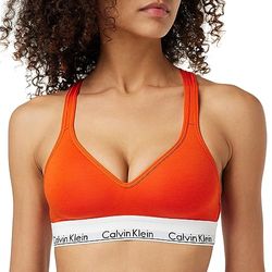 Calvin Klein Vrouwen Bralette Lift Bustier, Kruidig Oranje, XS