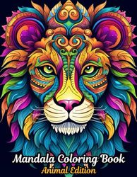 Mandal Coloring Book Animal Edition
