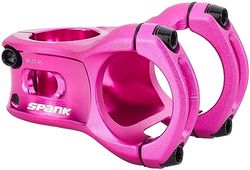 Spank Split 35 Enduro Trail Shotpeen - Attacco universale per bicicletta, attacco manubrio mountain bike, morsetto per barra, attacco manubrio anodizzato Shotpeen, ottimizzato per CNC, 40 mm, rosa