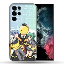 Custodia per Samsung Galaxy S22 Ultra Manga Assassination Classroom Kuro Trio