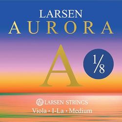 LARSEN Strings Aurora Strings for Viola A Medium 1/8