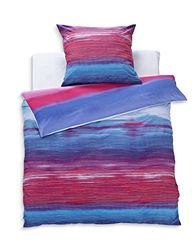 Letto con tenda a stelle, in tessuto, 135 x 200 cm, colore: turchese
