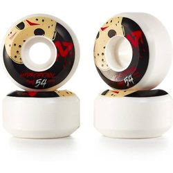 Centrano Idroponica, Ruote per Skateboard Unisex Adulto, Venerdì 13, 54 mm