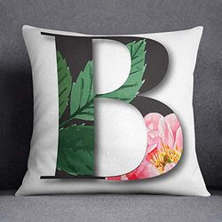 Bonamaison Funda de cojín, Cotton, Multicolor, 45X45