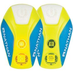 Nathan Pulsar Strobe (2 stuks), uniseks, pulsar, sulfur/nathan blue