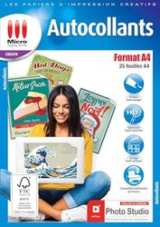 AUTOCOLLANTS.: Format A4