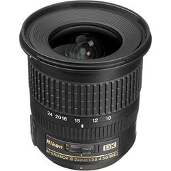 Nikon Obiettivo Nikkor AF-S DX 10-24 mm f/3.5-4.5G ED, Nero [Versione EU]