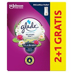 GLADE BY BRISE ambientador um toque relaxante zen recarga 3 unidades, fresca