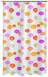 Spirella Rideau de Douche PEVA Ciao 180x200cm Orange Rose
