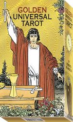Golden Universal Tarot: 78 full Colour Tarot Cards with Gold Foil Impressions