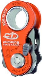 Climbing Technology RollNLock Locking Lightweight Pulley, Red