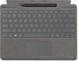 Microsoft Signature Keyboard Surface + Surface Slim Pen 2 Platinum Compatibel met Surface Pro 8 en Pro X (AZERTY-toetsenbord)